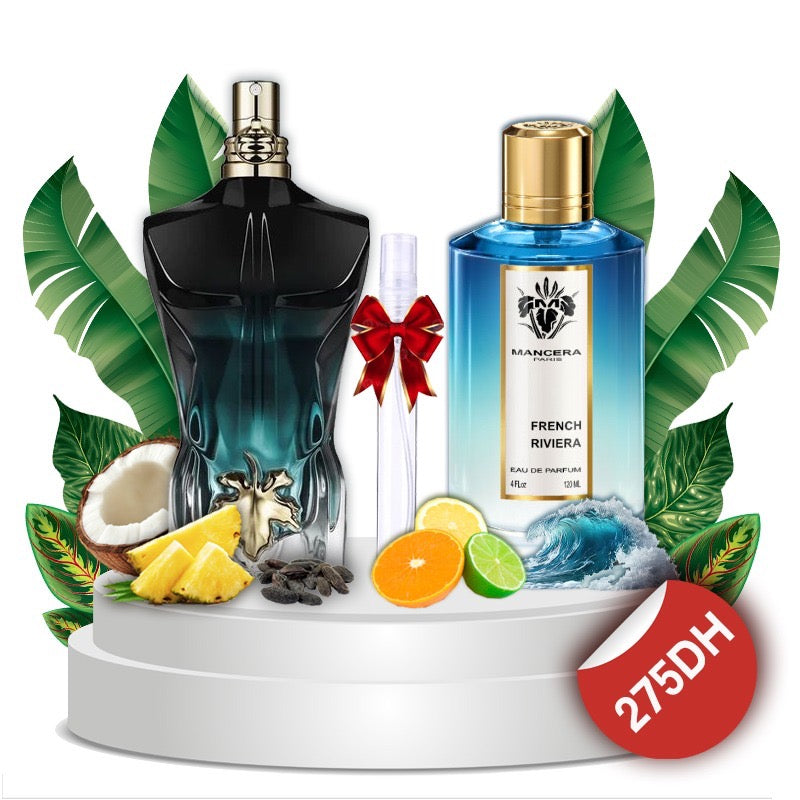 PACK LE BEAU + FRENCH RIVIERA + 10ML GRT