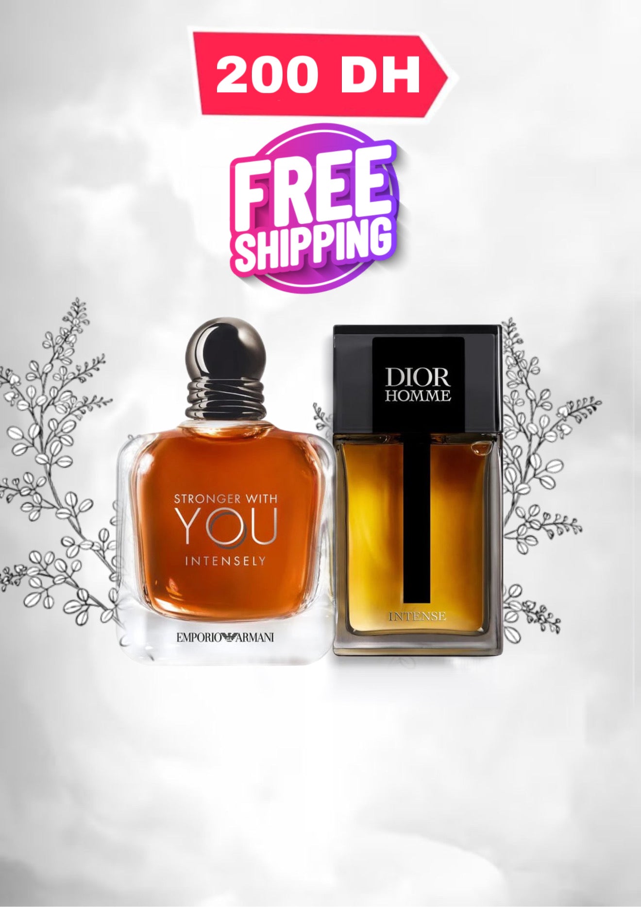 10 ML INTENSLY + 10 ML DIOR HOMME INTENSE LIV GRT