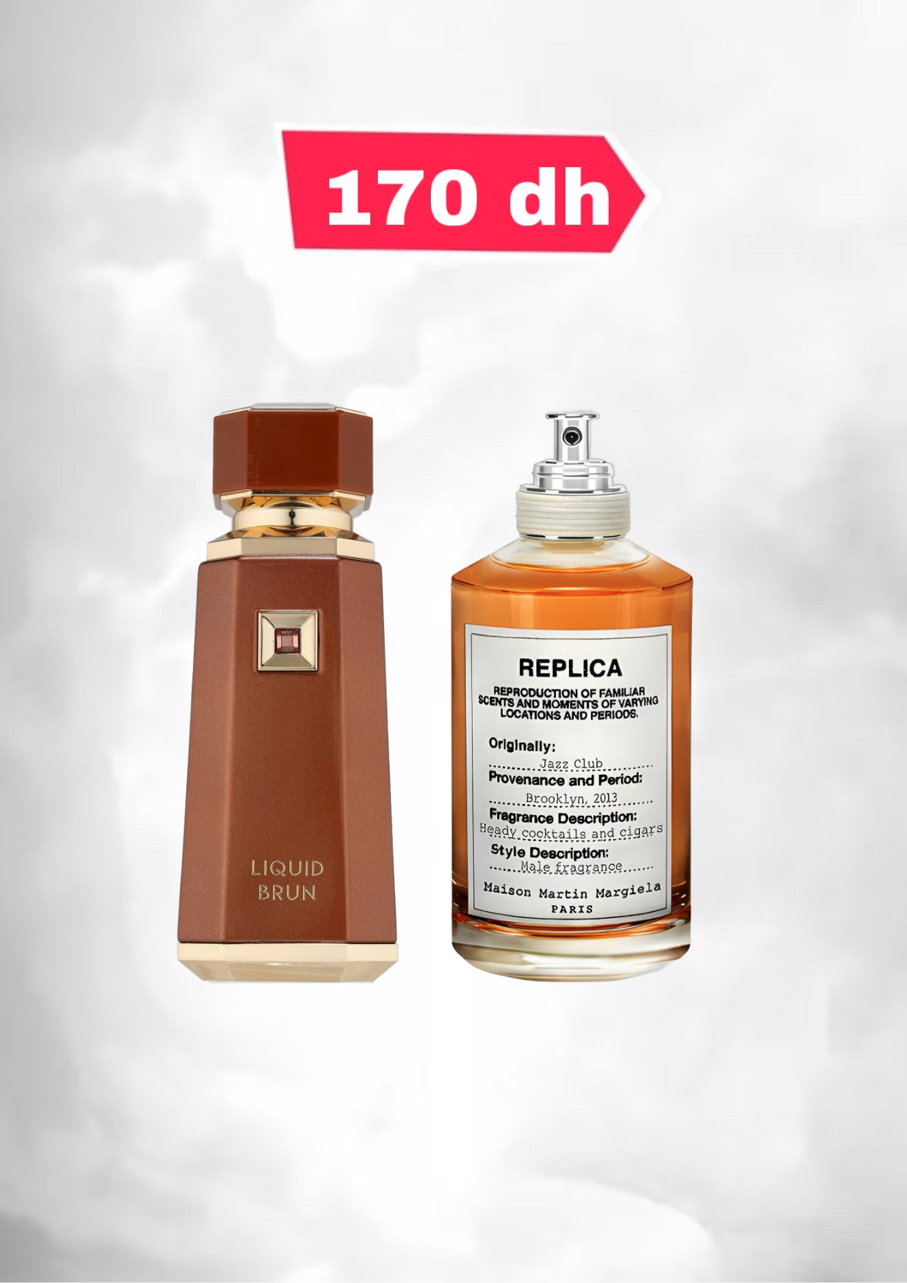 JAZZ CLUB 10 ML + LIQUID BRUN 10 ML by TWINS FRAGRANCE