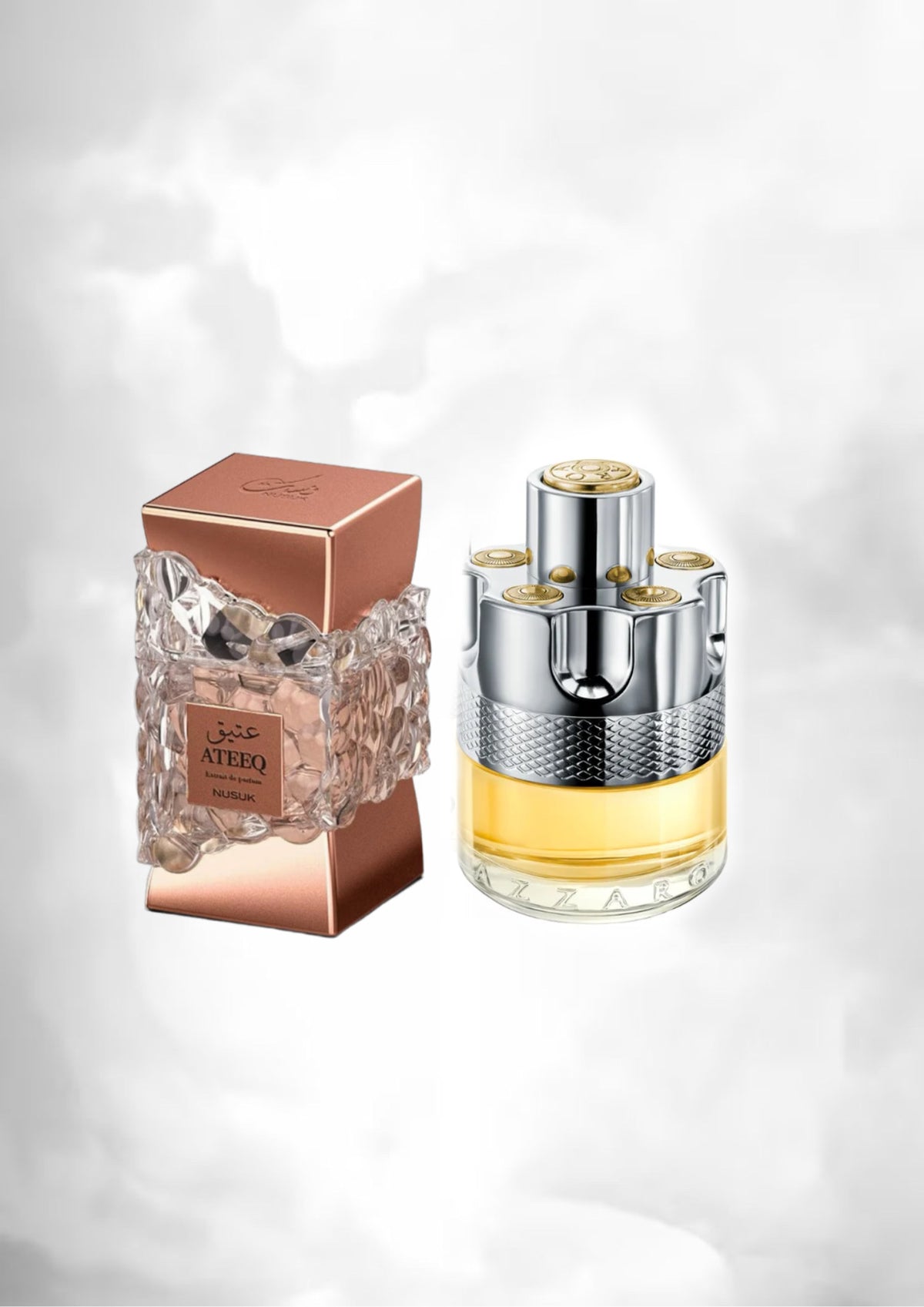 ATEEK 10 ML+ AZZARO EDT 10 ML by TWINS FRAGRANCE