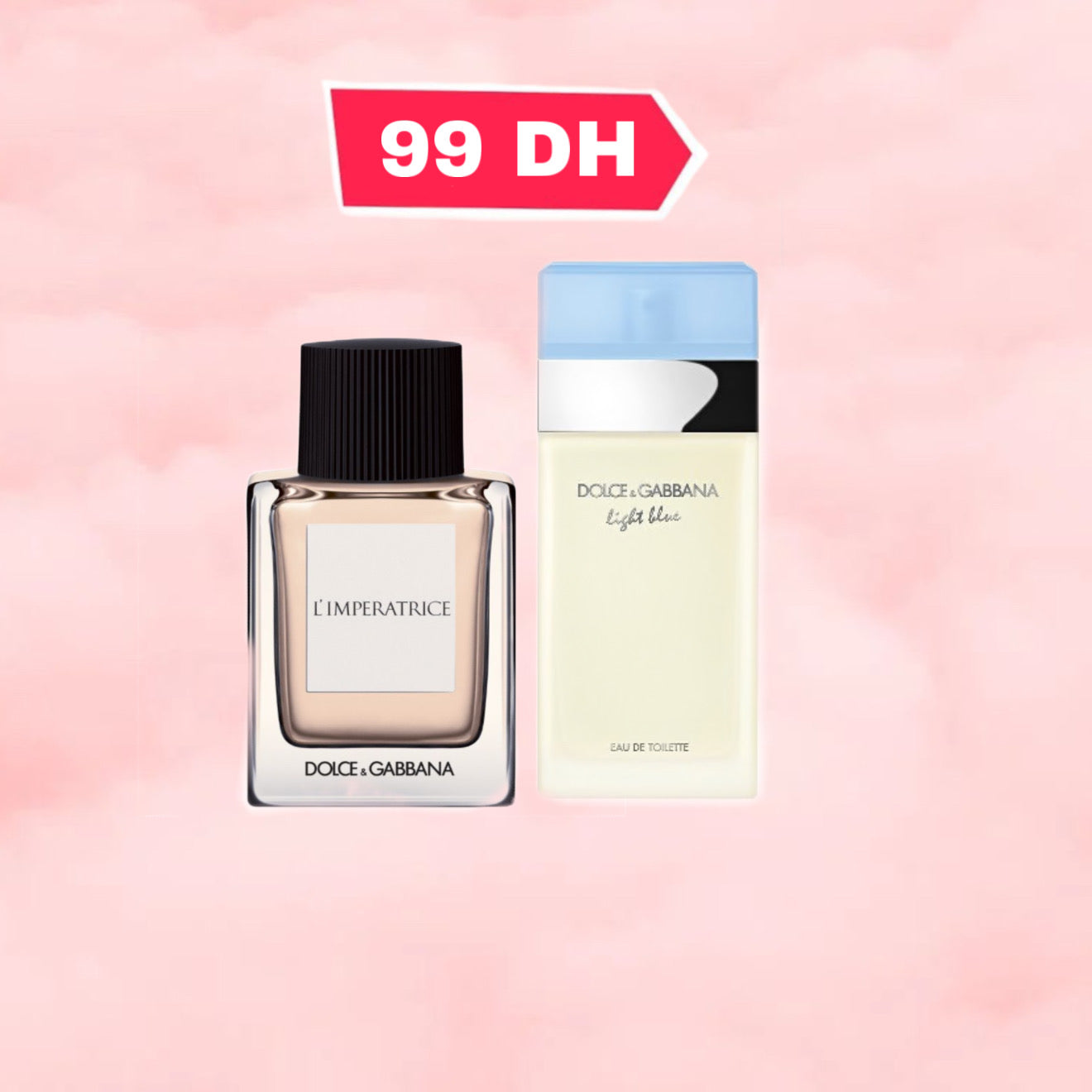 Pack LIMPERATRICE +LIGHT BLUE femme
