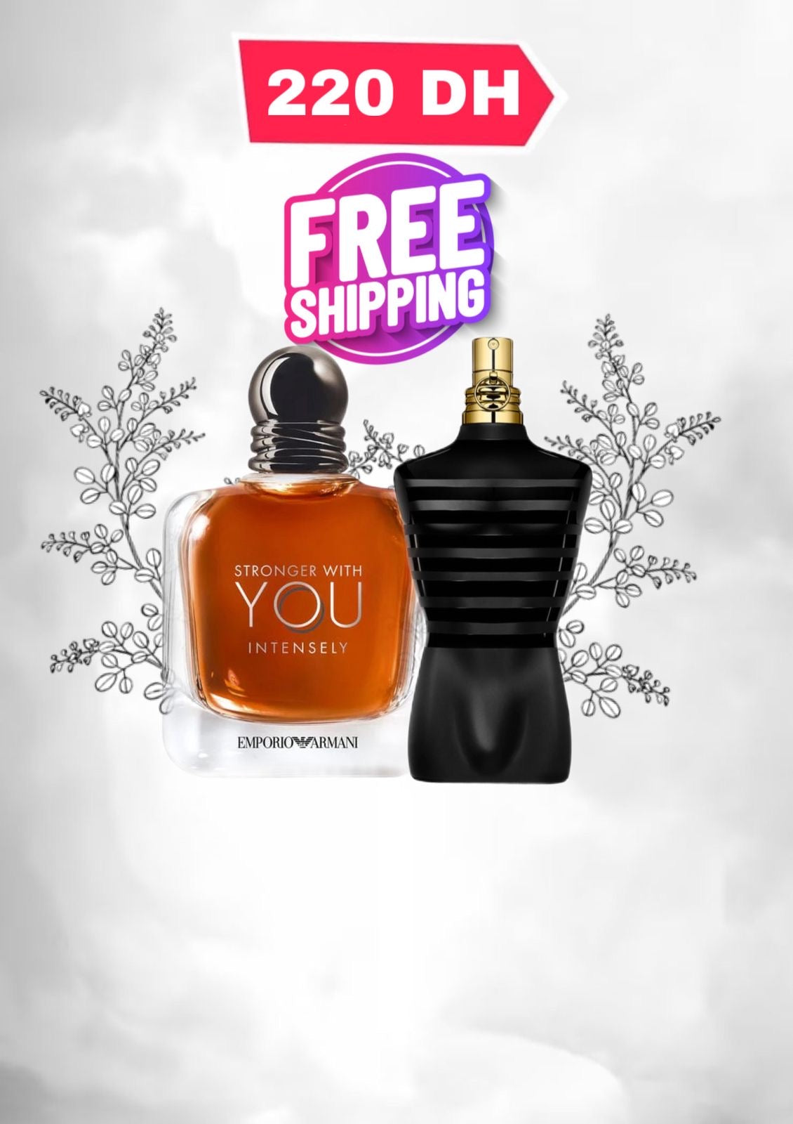 PACK STRONGER WITH YOU + LE MALE LE PARFUM