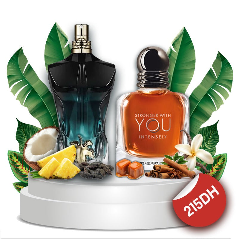 PACK INTENSELY + LE BEAU + 10ML GRT