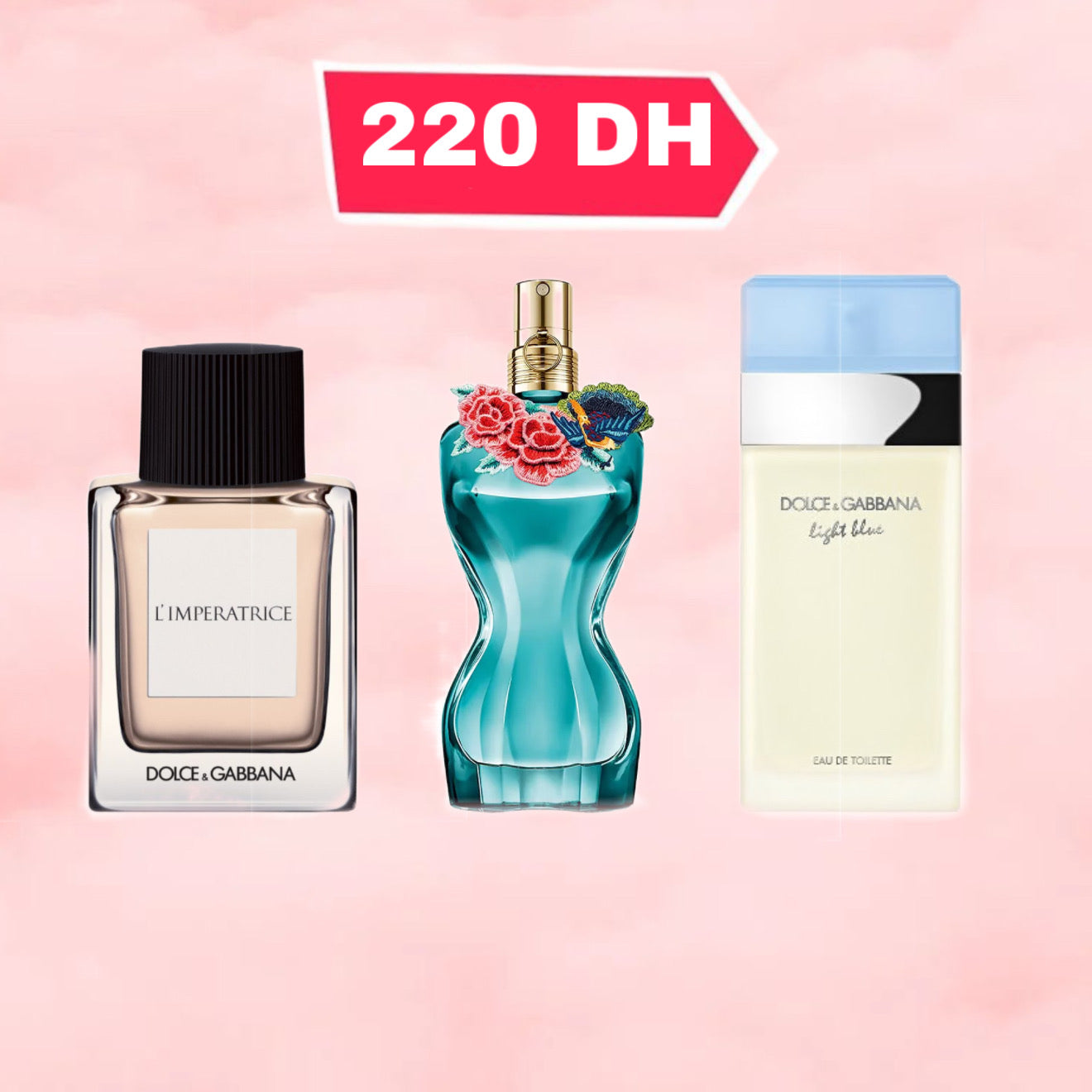 PACK BELLE PARADISE + LIMPRRATRICE + LIGHT BLUE
