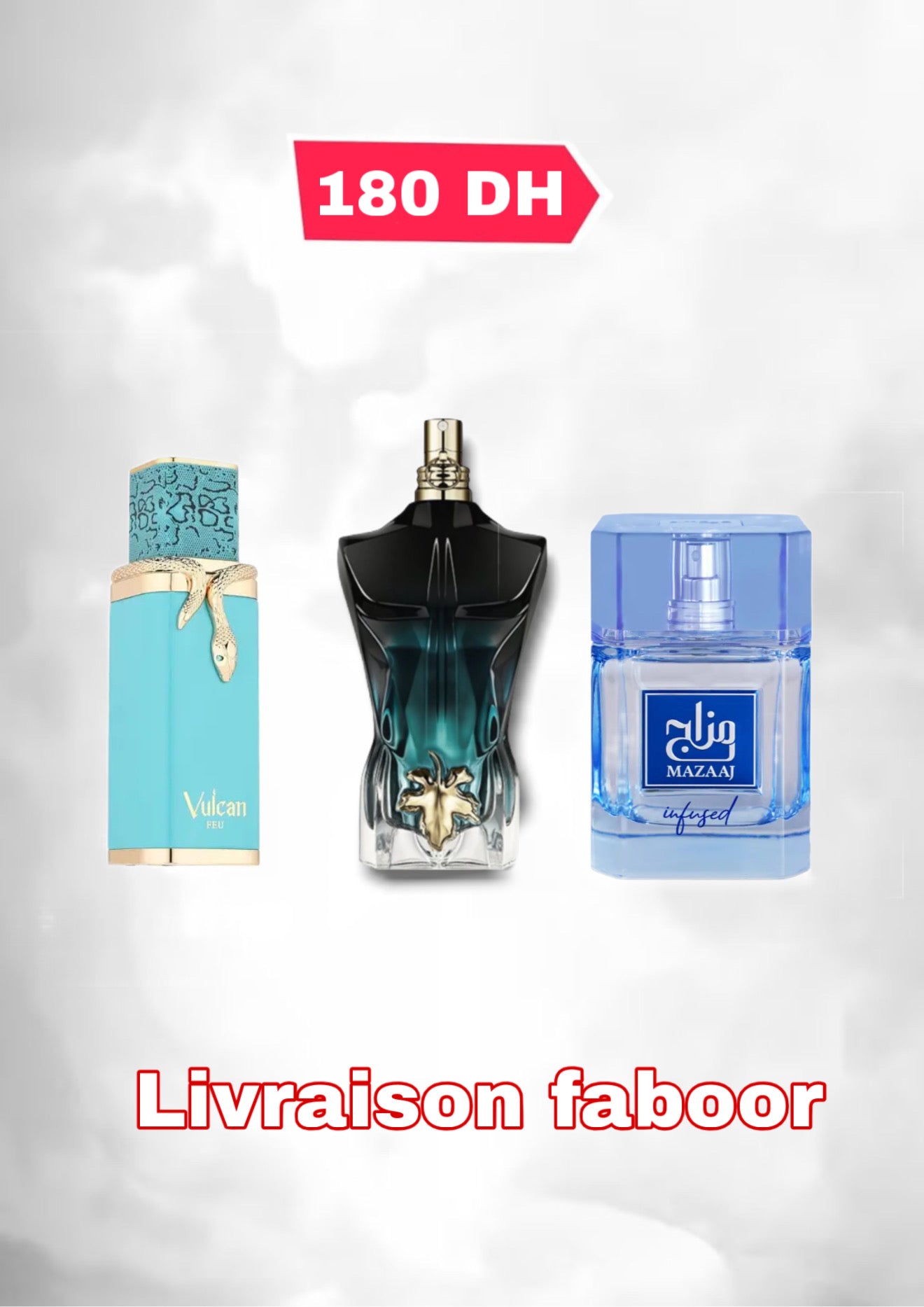 Vulcan feu + mazaj + BEAU by TWINS FRAGRANCE