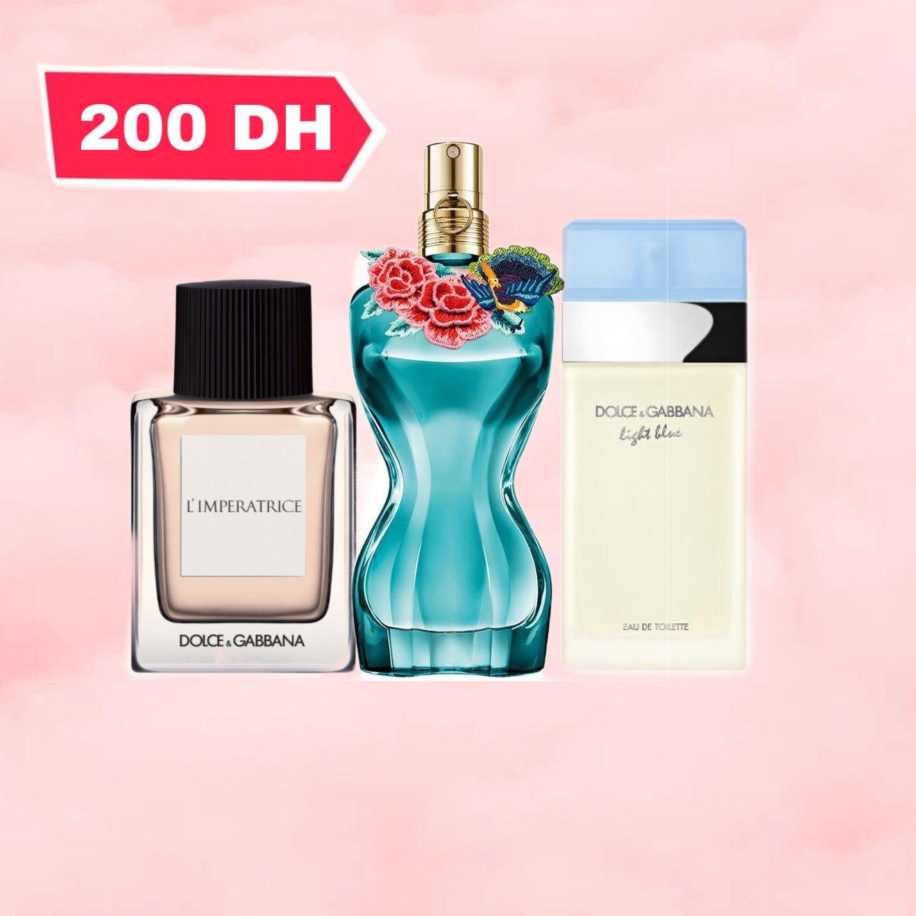 PACK BELLE PARADISE + LIMPRRATRICE + LIGHT BLUE by TWINS FRAGRANCE