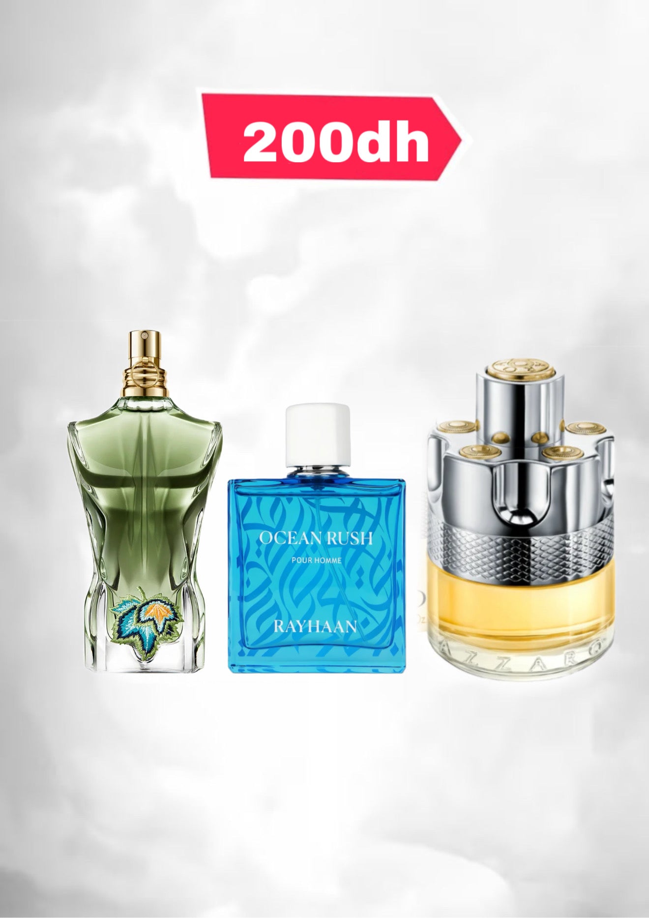 Paradise garden + ocean rush + azzaro by TWINS FRAGRANCE
