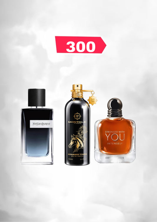 ARABIAN TONKA 10 ML + Y EDP 10ML + INTENSLY 10 ML by TWINS FRAGRANCE